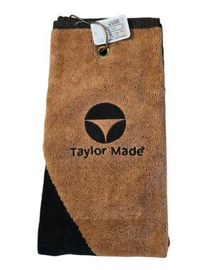 Vintage Taylor Made Golf Towel 100% Cotton W/ Grommet Attachment PGA